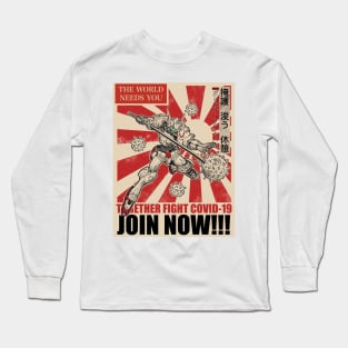 Join Barbatos Fight Virus Long Sleeve T-Shirt